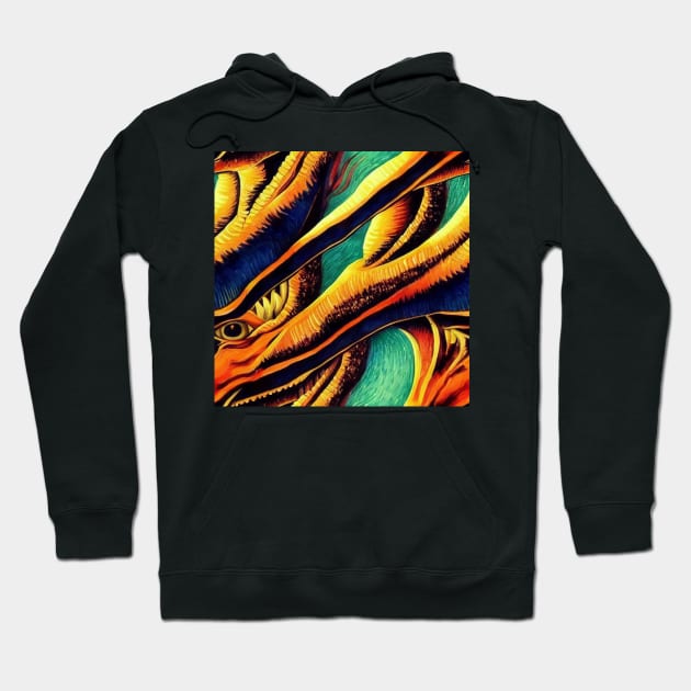 Dragon Scales, Fifty-Six: Hoodie by EverythingSings.Art